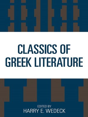 cover image of Classics of Greek Literature